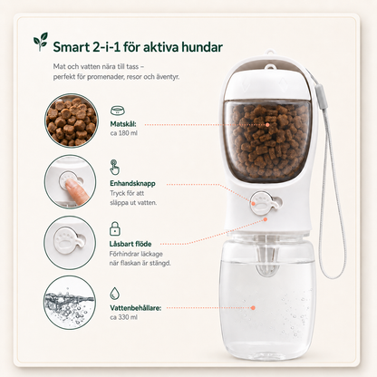 Pawtail GoDuo 2-i-1 510ml